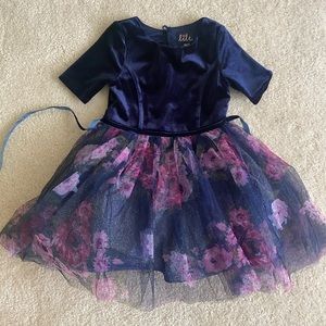 3/$10 ☀️ bundle! Beautiful Tulle Toddler Floral Elegant Dress